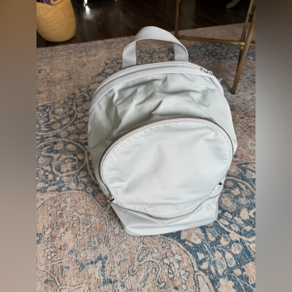 Lululemon Backpack - very light gray